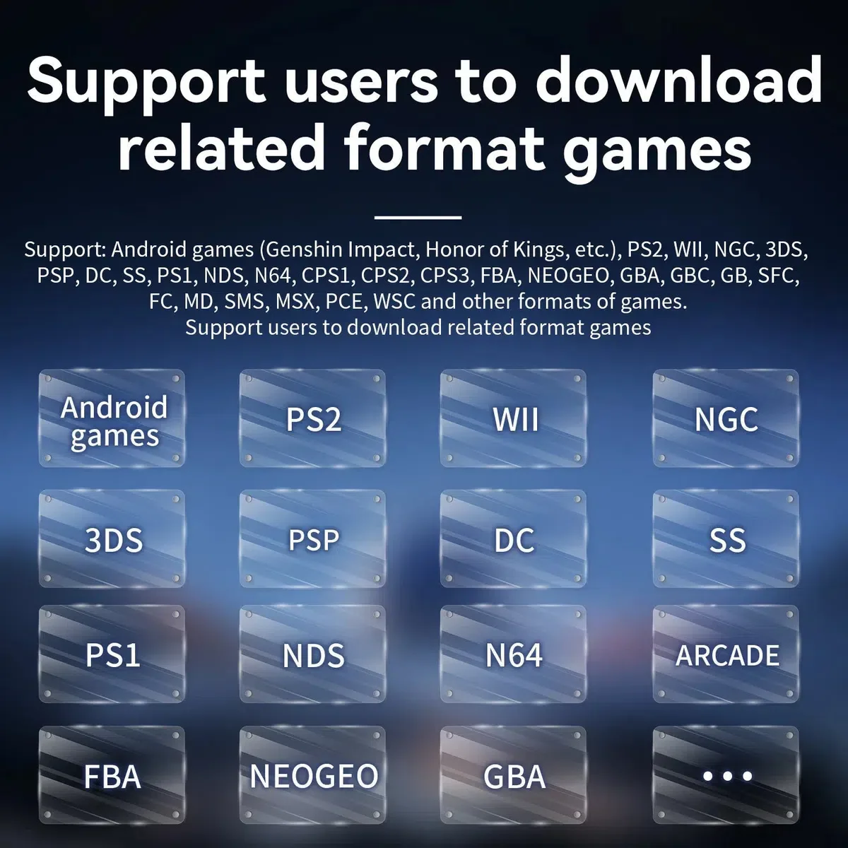 portable-retro-gaming-console-rg556-support-ps2-and-wii-games-128gb-10000-games-gc-black-3