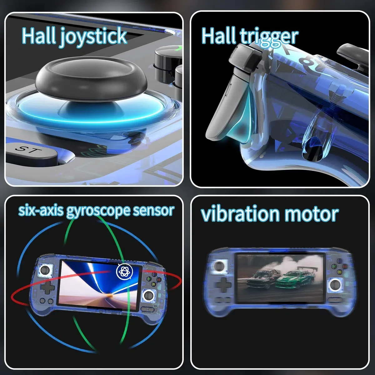 portable-retro-gaming-console-rg556-support-ps2-and-wii-games-128gb-10000-games-gc-black-6