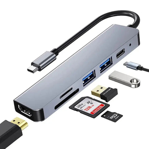 USB C HUB 6IN1
